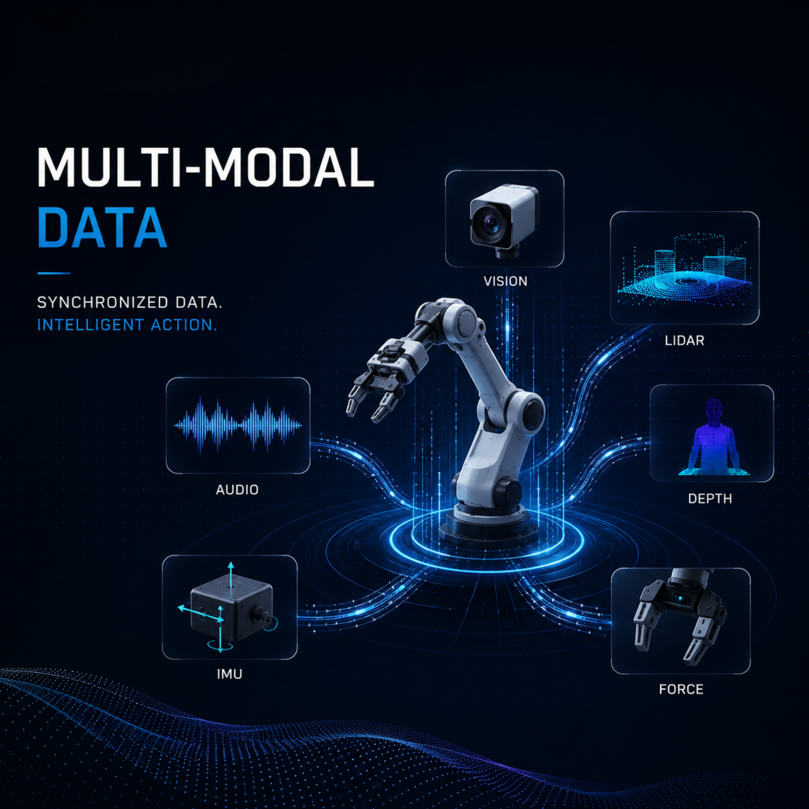 Multi Modal Data for AI Robots