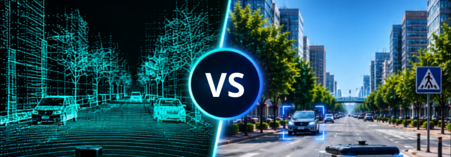 Sensor for Robot Spatial AI: LiDAR vs Cameras